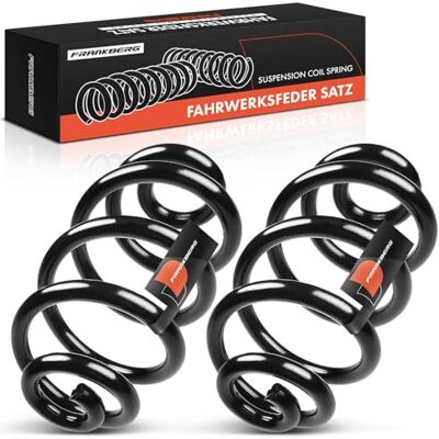 Frankberg 2x Federn Fahrwerksfeder Hinterachse Kompatibel mit 3er E46 Cabriolet 2000-2005 3er Touring E46 Kombi 1999-2005 Replace# 33536750756 Frankberg 2x Federn Fahrwerksfeder Hinterachse Kompatibel mit 3er E46 Cabriolet 2000-2005 3er Touring E46 Kombi 1999-2005 Replace# 33536750756