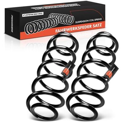 Frankberg 2x Federn Fahrwerksfeder Hinterachse Kompatibel mit Golf V 1K1 VI 5K1 2003-2013 J-e-t-t-a III 1K2 IV 162 AV3 2005-2015 Replace# 1K0511115GC Frankberg 2x Federn Fahrwerksfeder Hinterachse Kompatibel mit Golf V 1K1 VI 5K1 2003-2013 J-e-t-t-a III 1K2 IV 162 AV3 2005-2015 Replace# 1K0511115GC