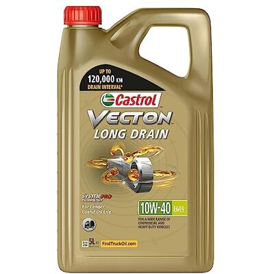 Castrol VECTON LONG DRAIN 10W-40 E6/E9 Motoröl, 5L Castrol VECTON LONG DRAIN 10W-40 E6/E9 Motoröl, 5L