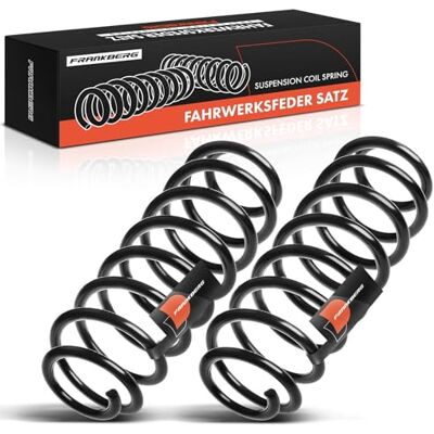 Frankberg 2x Federn Fahrwerksfeder Hinterachse Kompatibel mit Fabia I 6Y5 2000-2007 Fabia II 542 2010-2014 Fabia II 545 2007-2014 Replace# 6Q0511115M Frankberg 2x Federn Fahrwerksfeder Hinterachse Kompatibel mit Fabia I 6Y5 2000-2007 Fabia II 542 2010-2014 Fabia II 545 2007-2014 Replace# 6Q0511115M