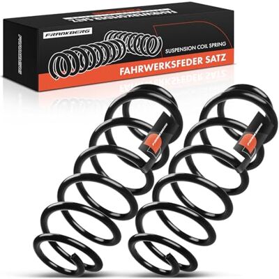 Frankberg 2x Federn Fahrwerksfeder Hinterachse Kompatibel mit Toledo IV 2012-2019 Octavia I 1996-2010 New Beetle 2003-2010 B-o-r-a 1998-2013 Golf IV 1997-2003 Replace# 1J0511115BR Frankberg 2x Federn Fahrwerksfeder Hinterachse Kompatibel mit Toledo IV 2012-2019 Octavia I 1996-2010 New Beetle 2003-2010 B-o-r-a 1998-2013 Golf IV 1997-2003 Replace# 1J0511115BR