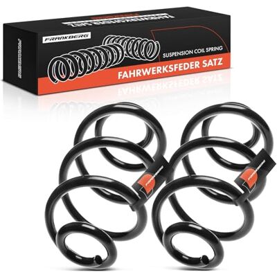 Frankberg 2x Federn Fahrwerksfeder Hinterachse Kompatibel mit Clio III 2005-2014 Clio III Grandtour 2007-2012 Modus/Grand Modus 2004-Heute Replace# 8200341248 Frankberg 2x Federn Fahrwerksfeder Hinterachse Kompatibel mit Clio III 2005-2014 Clio III Grandtour 2007-2012 Modus/Grand Modus 2004-Heute Replace# 8200341248