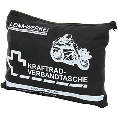 LEINA-WERKE 17003 Kraftrad-Verbandtasche Typ I ohne Klett, 1-Farbig Sortiert, Color Sorted/1-color Print LEINA-WERKE 17003 Kraftrad-Verbandtasche Typ I ohne Klett, 1-Farbig Sortiert, Color Sorted/1-color Print