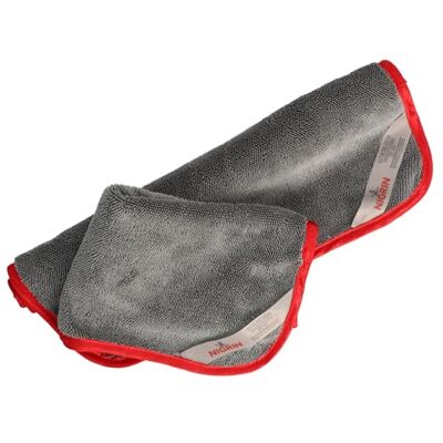 NIGRIN Mikrofaser-Trockentücher Duo Pack XL, extra saugstark, fusselfrei und weich zur schlierenfreien und schonenden Trocknung von Felgen, Lack, 60x40 cm, grau, 2 Stück NIGRIN Mikrofaser-Trockentücher Duo Pack XL, extra saugstark, fusselfrei und weich zur schlierenfreien und schonenden Trocknung von Felgen, Lack, 60x40 cm, grau, 2 Stück