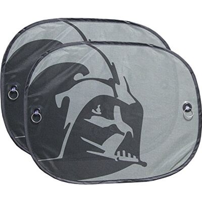 Plasticolor 003746r01 Star Wars Darth Vader 2-teilige Seite Fenster Sonnenschutz Plasticolor 003746r01 Star Wars Darth Vader 2-teilige Seite Fenster Sonnenschutz