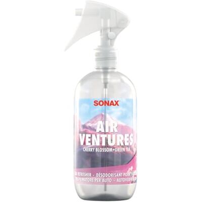 SONAX AirVentures Car Refresher Cherry Blossom+Green Tea (300 ml) Auto-Lufterfrischer mit dem betörenden Duft japanischer Kirschblüten und grünem Tee Art-No. 05951410 SONAX AirVentures Car Refresher Cherry Blossom+Green Tea (300 ml) Auto-Lufterfrischer mit dem betörenden Duft japanischer Kirschblüten und grünem Tee Art-No. 05951410