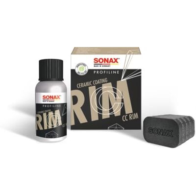 SONAX PROFILINE CeramicCoating CC Rim (50 ml) Keramisches Coating für Felgen gegen hartnäckigen Schmutz und Bremsstaub Art-No. 02638410 SONAX PROFILINE CeramicCoating CC Rim (50 ml) Keramisches Coating für Felgen gegen hartnäckigen Schmutz und Bremsstaub Art-No. 02638410