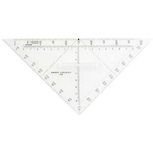 Aristo AR1556/5 Kursdreieck Air (Hypothenuse 22,5 cm, aus glasklarem Plexiglas, Plexiglasgriff, Maß Skala 16 cm, für Navigation in Luft und Seefahrt) 1 Stück, transparent Aristo AR1556/5 Kursdreieck Air (Hypothenuse 22,5 cm, aus glasklarem Plexiglas, Plexiglasgriff, Maß Skala 16 cm, für Navigation in Luft und Seefahrt) 1 Stück, transparent
