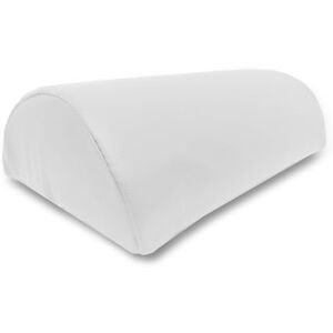 Quirumed Halbzylinderkissen, Maße 30 x 18 cm, weiße Farbe, ergonomisch, Kunstleder, Schaumstofffüllung, Massagekissen, Physiotherapie Quirumed Halbzylinderkissen, Maße 30 x 18 cm, weiße Farbe, ergonomisch, Kunstleder, Schaumstofffüllung, Massagekissen, Physiotherapie