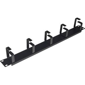 Connetto B0CX8YMXZ4 Kabelführung für Schränke 19 Zoll 1 Einheit 5 Ringe schwarz Metall Connetto B0CX8YMXZ4 Kabelführung für Schränke 19 Zoll 1 Einheit 5 Ringe schwarz Metall