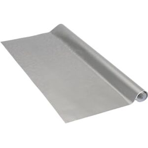 Venilia Klebefolie Metall-Optik Alu Dekofolie Möbelfolie Tapeten selbstklebende Folie, PVC, ohne Phthalate, silber, 67,5 cm x 1,5 m, 160µm (Stärke: 0,16 mm), 54319 Venilia Klebefolie Metall-Optik Alu Dekofolie Möbelfolie Tapeten selbstklebende Folie, PVC, ohne Phthalate, silber, 67,5 cm x 1,5 m, 160µm (Stärke: 0,16 mm), 54319