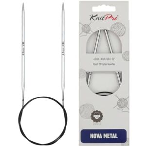 KnitPro Nova Metal Rundnadeln - 80cm US6 KnitPro Nova Metal Rundnadeln - 80cm US6