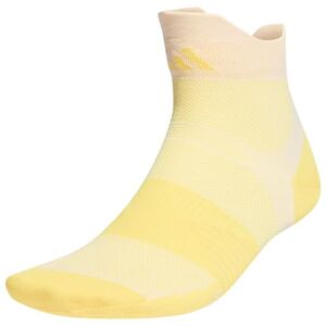 Adidas Unisex Running x Adizero Socks 1 Pair, White/Spark, 42-45 Adidas Unisex Running x Adizero Socks 1 Pair, White/Spark, 42-45