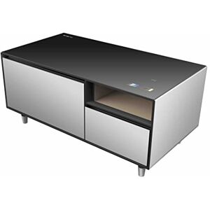 Emerio MusicFridge Kombination aus Getränkekühler (68L) mit Gefrierfach (14L), Soundbar und Lounge-Tisch, Bluetooth, 2xUSB, 1x USB-C, klangvoller Sound, Sensortasten, gehärtete Glasoberfläche Emerio MusicFridge Kombination aus Getränkekühler (68L) mit Gefrierfach (14L), Soundbar und Lounge-Tisch, Bluetooth, 2xUSB, 1x USB-C, klangvoller Sound, Sensortasten, gehärtete Glasoberfläche