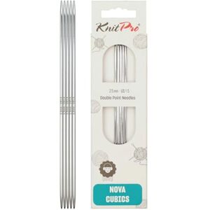 KnitPro Nova Cubics Nadelspiele 5" (12.5cm) 2,5mm KnitPro Nova Cubics Nadelspiele 5" (12.5cm) 2,5mm