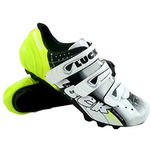 LUCK Extreme 3.0 MTB Fahrradschuhe, mit Carbon-Sohle und dreifachem Klettverschlussriemen zusätzlich zur verstärkten Zehe. LUCK Extreme 3.0 MTB Fahrradschuhe, mit Carbon-Sohle und dreifachem Klettverschlussriemen zusätzlich zur verstärkten Zehe.
