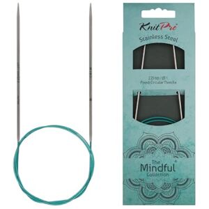 KnitPro 36092 Rundstricknadel Mindful 2,25 mm 80 cm englisch, Blaugrün KnitPro 36092 Rundstricknadel Mindful 2,25 mm 80 cm englisch, Blaugrün