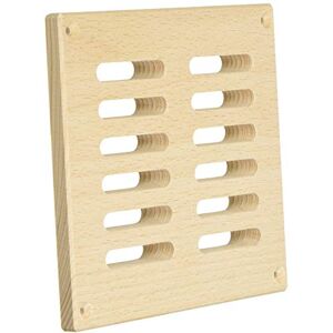 Eliga Holzlüftungsgitter - Luftdurchsatz 40 cm² Eliga Holzlüftungsgitter - Luftdurchsatz 40 cm²
