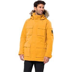 Jack Wolfskin Herren Glacier Canyon Parka, Mustard, L EU Jack Wolfskin Herren Glacier Canyon Parka, Mustard, L EU