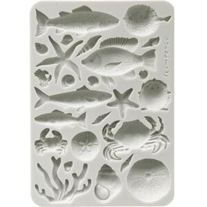 Stamperia Silikonform A5 Silent Sea - Shells & Fish Stamperia Silikonform A5 Silent Sea - Shells & Fish