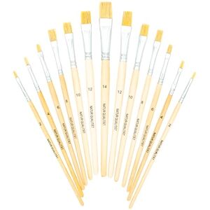 K3T Naturborstenpinsel-Set 13-teilig (Größen 2, 4, 6, 8, 10, 12 und 14), Schaft naturbelassen, Art.Nr. 49014 K3T Naturborstenpinsel-Set 13-teilig (Größen 2, 4, 6, 8, 10, 12 und 14), Schaft naturbelassen, Art.Nr. 49014