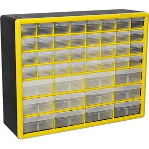 Akro-Mils Kunststoff-Schubladenschrank mit 44 Schubladen für Garagenorganisation, Perlen-Organizer, Baustein-Aufbewahrung, Lehrer-Werkzeugkasten, Make-up-Organizer, 50,8 cm B x 15,2 cm T x 40,6 cm H Akro-Mils Kunststoff-Schubladenschrank mit 44 Schubladen für Garagenorganisation, Perlen-Organizer, Baustein-Aufbewahrung, Lehrer-Werkzeugkasten, Make-up-Organizer, 50,8 cm B x 15,2 cm T x 40,6 cm H