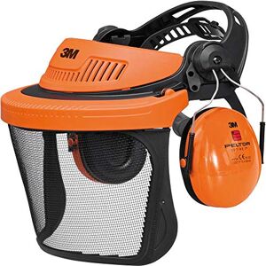 3M PELTOR G5V5CH51 G500 Gesichtsschutz und Gehörschutzkombination, Orange,36 3M PELTOR G5V5CH51 G500 Gesichtsschutz und Gehörschutzkombination, Orange,36
