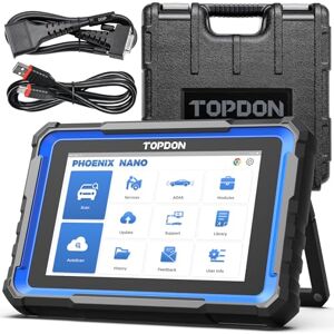 TOPDON Phoenix Nano Diagnosegerät Auto, ECU-Codierungswerkzeug 2024 mit Volldiagnose, 32+ Reset-Services, bidirektionale Steuerung, unterstützt CAN FD/DoIP-Protokolle, FCA AutoAuth, 2 Jahre kostenlo TOPDON Phoenix Nano Diagnosegerät Auto, ECU-Codierungswerkzeug 2024 mit Volldiagnose, 32+ Reset-Services, bidirektionale Steuerung, unterstützt CAN FD/DoIP-Protokolle, FCA AutoAuth, 2 Jahre kostenlo