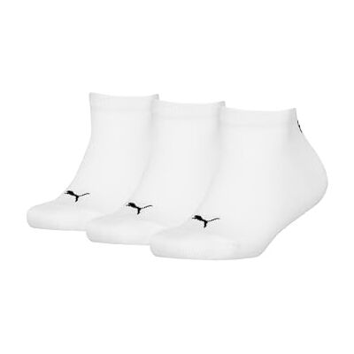 Puma Unisex Kinder Kids Plain Sneaker Sock, White New, 31-34 EU Puma Unisex Kinder Kids Plain Sneaker Sock, White New, 31-34 EU