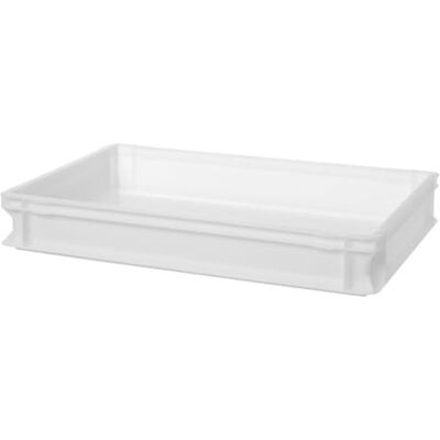 HENDI Pizzaballenbox, zum Transportieren und Lagern von Teig, Amerbox, Teigballenbox, Teigballenbehälter, Pizzateigbehälter, Teigbox, stapelbar, Bäckerformat, 18L, 600x400x(H) 95mm, HDPE HENDI Pizzaballenbox, zum Transportieren und Lagern von Teig, Amerbox, Teigballenbox, Teigballenbehälter, Pizzateigbehälter, Teigbox, stapelbar, Bäckerformat, 18L, 600x400x(H) 95mm, HDPE