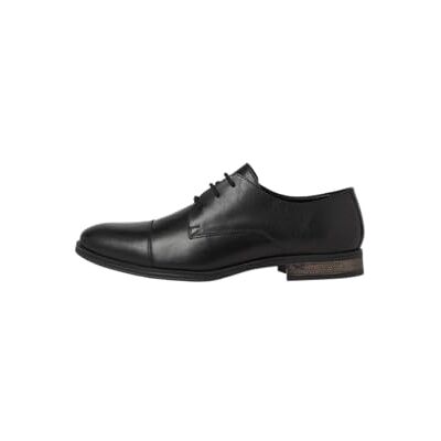 JACK & JONES Herren Jfwraymond Leather Noos Anzugschuhe, Anthrazit, 42 EU JACK & JONES Herren Jfwraymond Leather Noos Anzugschuhe, Anthrazit, 42 EU