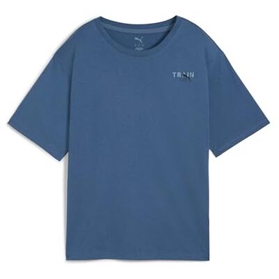 Puma Unisex W Pretty Tough Graphic Tees, Dunkles Indigoblau, S EU Puma Unisex W Pretty Tough Graphic Tees, Dunkles Indigoblau, S EU