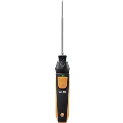 Testo AG testo 915i 0563 1915 Thermometer mit Tauch-/Einstechfühler und Smartphone-Bedienung für die Temperaturmessung in Lebensmitteln, Flüssigkeiten, Gasen und anderen Medien Testo AG testo 915i 0563 1915 Thermometer mit Tauch-/Einstechfühler und Smartphone-Bedienung für die Temperaturmessung in Lebensmitteln, Flüssigkeiten, Gasen und anderen Medien