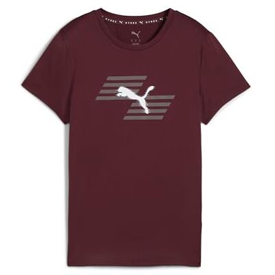 Puma Unisex W X Hyrox Poly Graphic Tees, Rubinschimmer, L EU Puma Unisex W X Hyrox Poly Graphic Tees, Rubinschimmer, L EU