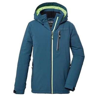Killtec Jungen Funktionsjacke mit Kapuze/Winterjacke ist wasserdicht KOW 159 BYS JCKT, dunkel ozean, 152, 40915-000 Killtec Jungen Funktionsjacke mit Kapuze/Winterjacke ist wasserdicht KOW 159 BYS JCKT, dunkel ozean, 152, 40915-000