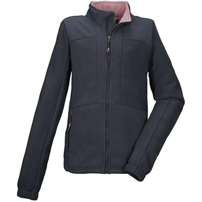 Killtec Mädchen Fleecejacke mit Stehkragen KOW 216 GRLS FLC JCKT, schwarz blau, 164, 43500-000 Killtec Mädchen Fleecejacke mit Stehkragen KOW 216 GRLS FLC JCKT, schwarz blau, 164, 43500-000