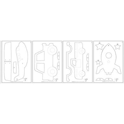Rayher 62914505 Laubsägevorlagen Fahrzeuge, mit Sperrholzplatten, Motiv für Laubsägearbeiten, 300x200x4 mm, Natur Rayher 62914505 Laubsägevorlagen Fahrzeuge, mit Sperrholzplatten, Motiv für Laubsägearbeiten, 300x200x4 mm, Natur