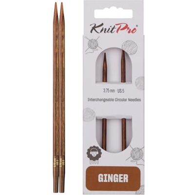 KnitPro - Ginger - Buche - 13 cm - Knitting needle KnitPro - Ginger - Buche - 13 cm - Knitting needle