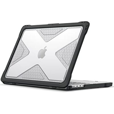 FINTIE Hülle Kompatibel mit MacBook Pro 14'' M5 M4 M3 M2 M1 Pro/Max (2026-2021) A3426 A3427 A3434 A3112 A3401 A3185 A2992 A2918, Ganzkörper-Rugged Hybrid Schutzhülle TPU Stoßstange Case, Transparent FINTIE Hülle Kompatibel mit MacBook Pro 14'' M5 M4 M3 M2 M1 Pro/Max (2026-2021) A3426 A3427 A3434 A3112 A3401 A3185 A2992 A2918, Ganzkörper-Rugged Hybrid Schutzhülle TPU Stoßstange Case, Transparent