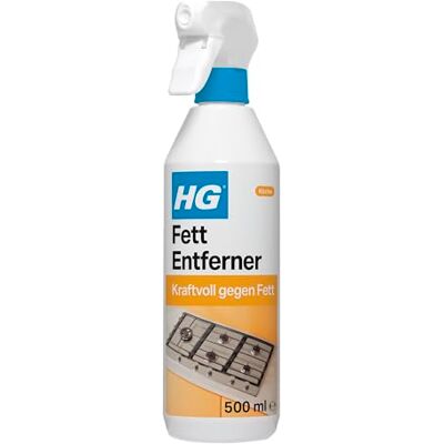 HG Küchen Entfetter, starker Küchenfettlöser, entfernt Fett & Öl mühelos von allen Oberflächen, vielseitig einsetzbar 500 ml HG Küchen Entfetter, starker Küchenfettlöser, entfernt Fett & Öl mühelos von allen Oberflächen, vielseitig einsetzbar 500 ml