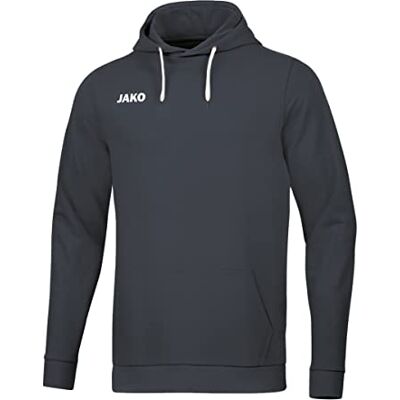 JAKO Herren Kapuzensweatshirt Base, Anthrazit, S JAKO Herren Kapuzensweatshirt Base, Anthrazit, S