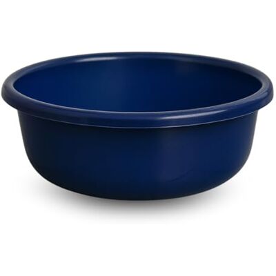 PARENCE .- Rundes Becken 6L – Widerstandsfähige Kunststoff-Waschwanne 32 cm Mehrzweckbecken für Geschirr, Wäsche, Küche oder Garten, Bleu PARENCE .- Rundes Becken 6L – Widerstandsfähige Kunststoff-Waschwanne 32 cm Mehrzweckbecken für Geschirr, Wäsche, Küche oder Garten, Bleu