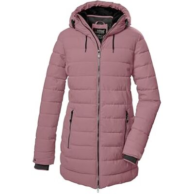 Killtec Damen Steppparka/Parka mit Kapuze KOW 55 WMN QLTD PRK, rose dust, 36, 41809-000 Killtec Damen Steppparka/Parka mit Kapuze KOW 55 WMN QLTD PRK, rose dust, 36, 41809-000