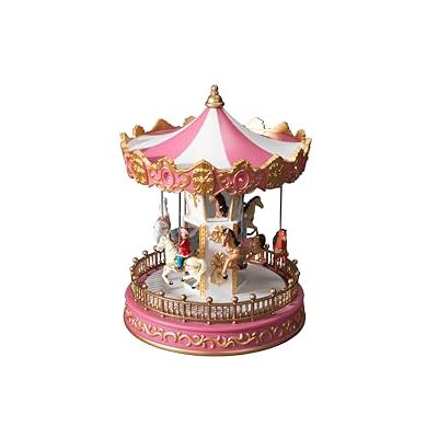 Konstsmide LED Szenerie "Pferdekarussell", mit Musik, wählbare Energiefunktion, mit 6h Timer, 14 bunte Dioden, batteriebetrieben & USB, Innen, 0,7W, schwarzes Kabel, 3 x AA 1.5V (exkl.) 4177-000 Konstsmide LED Szenerie "Pferdekarussell", mit Musik, wählbare Energiefunktion, mit 6h Timer, 14 bunte Dioden, batteriebetrieben & USB, Innen, 0,7W, schwarzes Kabel, 3 x AA 1.5V (exkl.) 4177-000