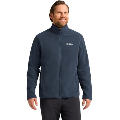 Jack Wolfskin Herren Waldsteig Fz M, Midnight Sky, L EU Jack Wolfskin Herren Waldsteig Fz M, Midnight Sky, L EU