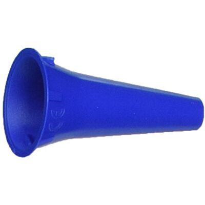 GIMA Mini Einweg-Ohrenspekulum, Ø 4 mm, Blaue Farbe, Latexfrei, Packung mit 100 Stücken GIMA Mini Einweg-Ohrenspekulum, Ø 4 mm, Blaue Farbe, Latexfrei, Packung mit 100 Stücken