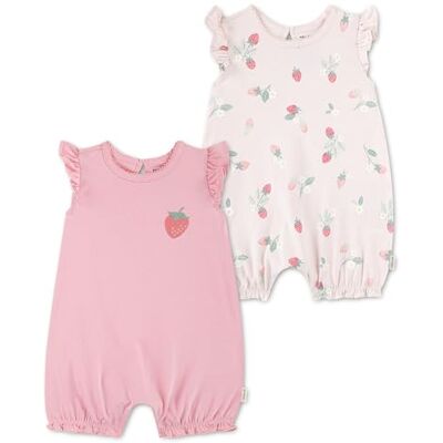 HUGGIES Romper (2-Pack) Baby Girl Pink HUGGIES Romper (2-Pack) Baby Girl Pink