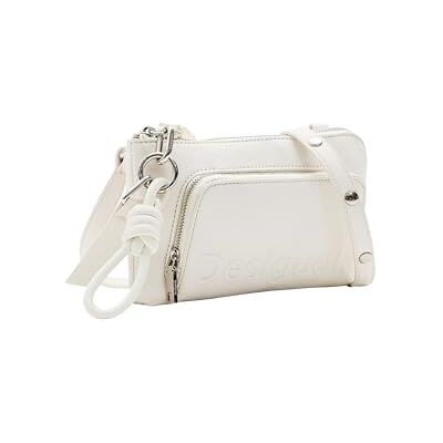 Desigual Mone_Half Logo 24 L, 1021 Blanco ROTO, U Desigual Mone_Half Logo 24 L, 1021 Blanco ROTO, U