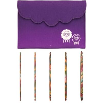 KnitPro Symfonie Doppelseitige Häkelnadel Det 5 Größen (3mm bis 8mm) KnitPro Symfonie Doppelseitige Häkelnadel Det 5 Größen (3mm bis 8mm)