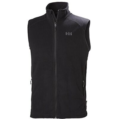 Hansen Men's Daybreaker Fleece Vest, Black, XL Hansen Men's Daybreaker Fleece Vest, Black, XL